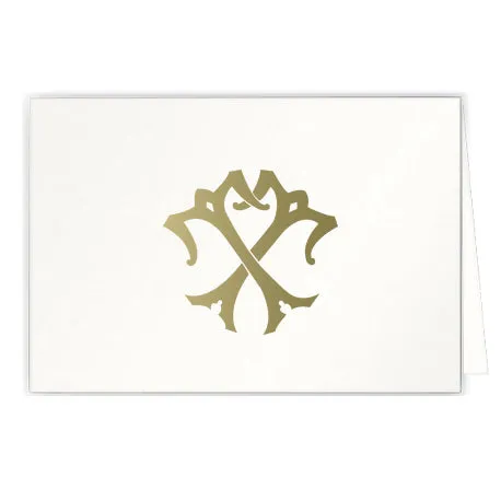 1-Letter Monogrammed Notecards