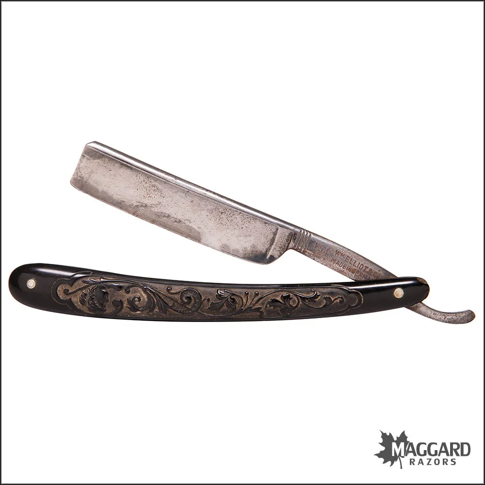 #1004 Vintage Straight Razor - Wm Elliot & Co 5/8