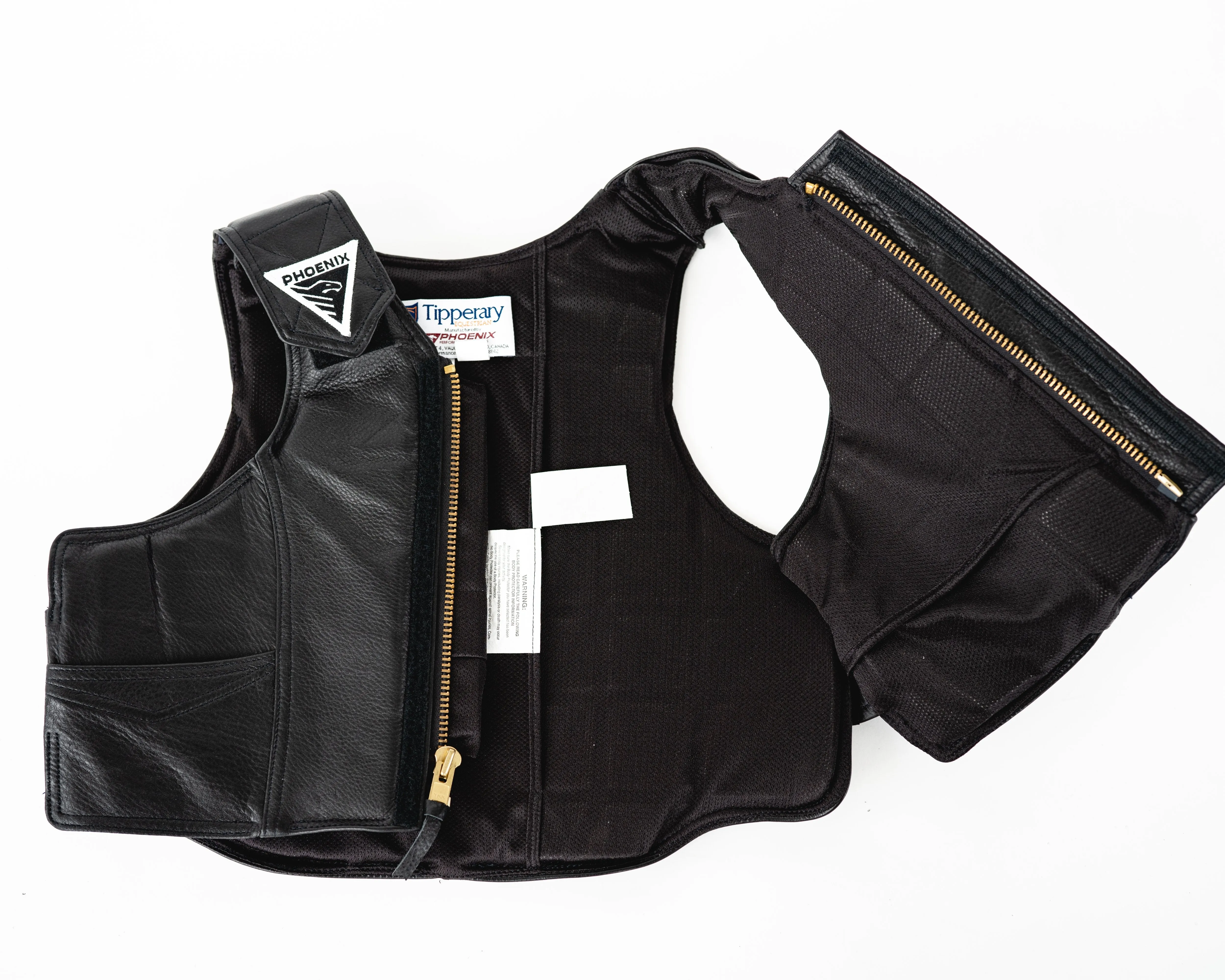 2030 Phoenix Pro Max Youth Rodeo Vest - Leather