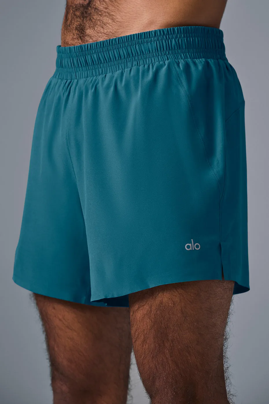 5" Adapt Running Short - Oceanic Teal