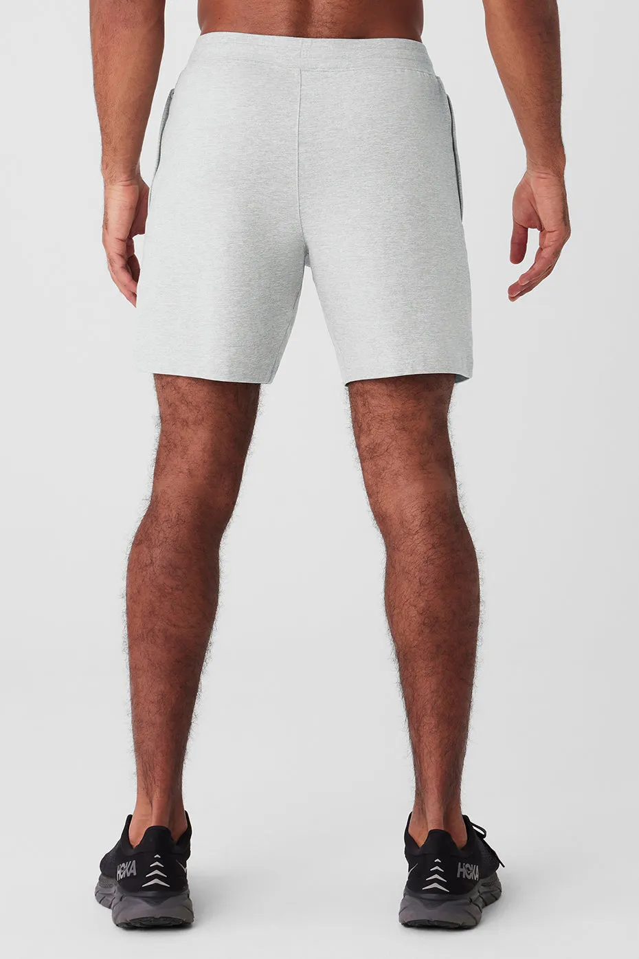 7" Conquer React Performance Short - Athletic Heather Grey