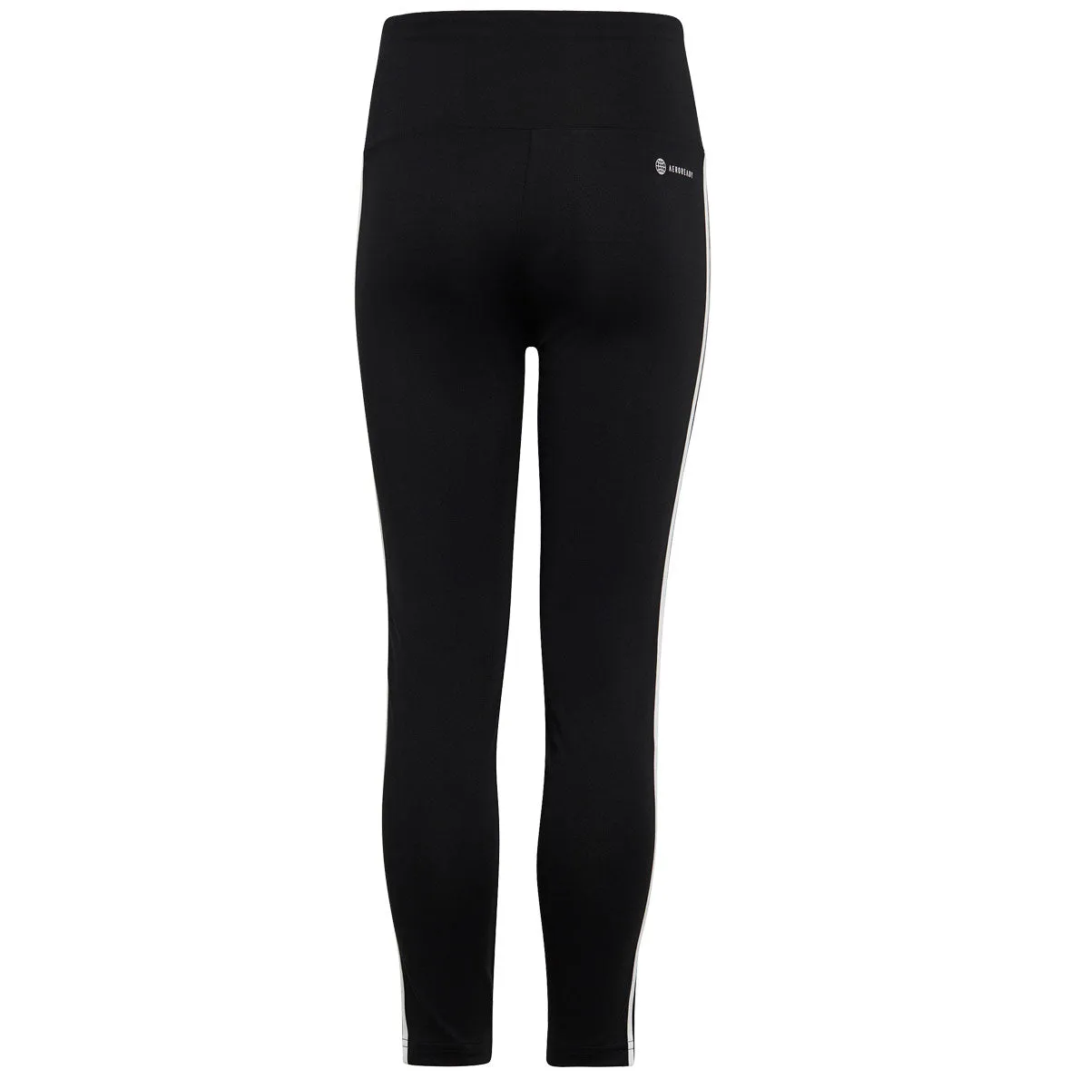 adidas Essentials 3 Stripe Leggings - Girls - Black/White