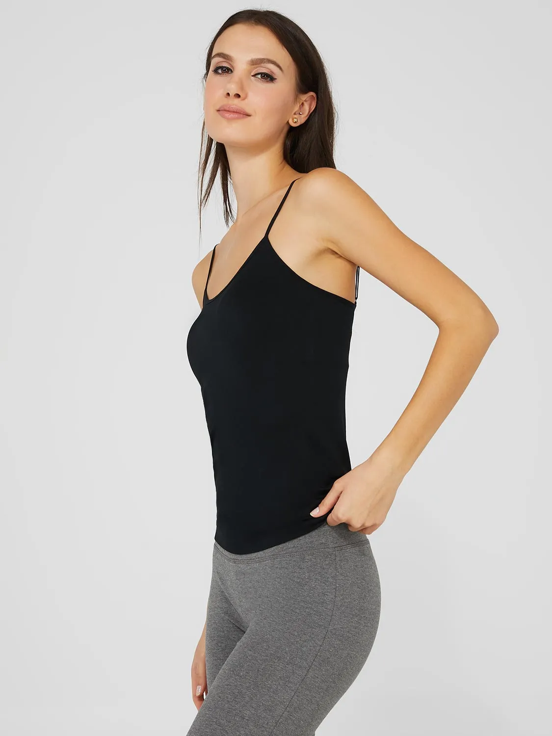 Adjustable Spaghetti Strap Tank Top