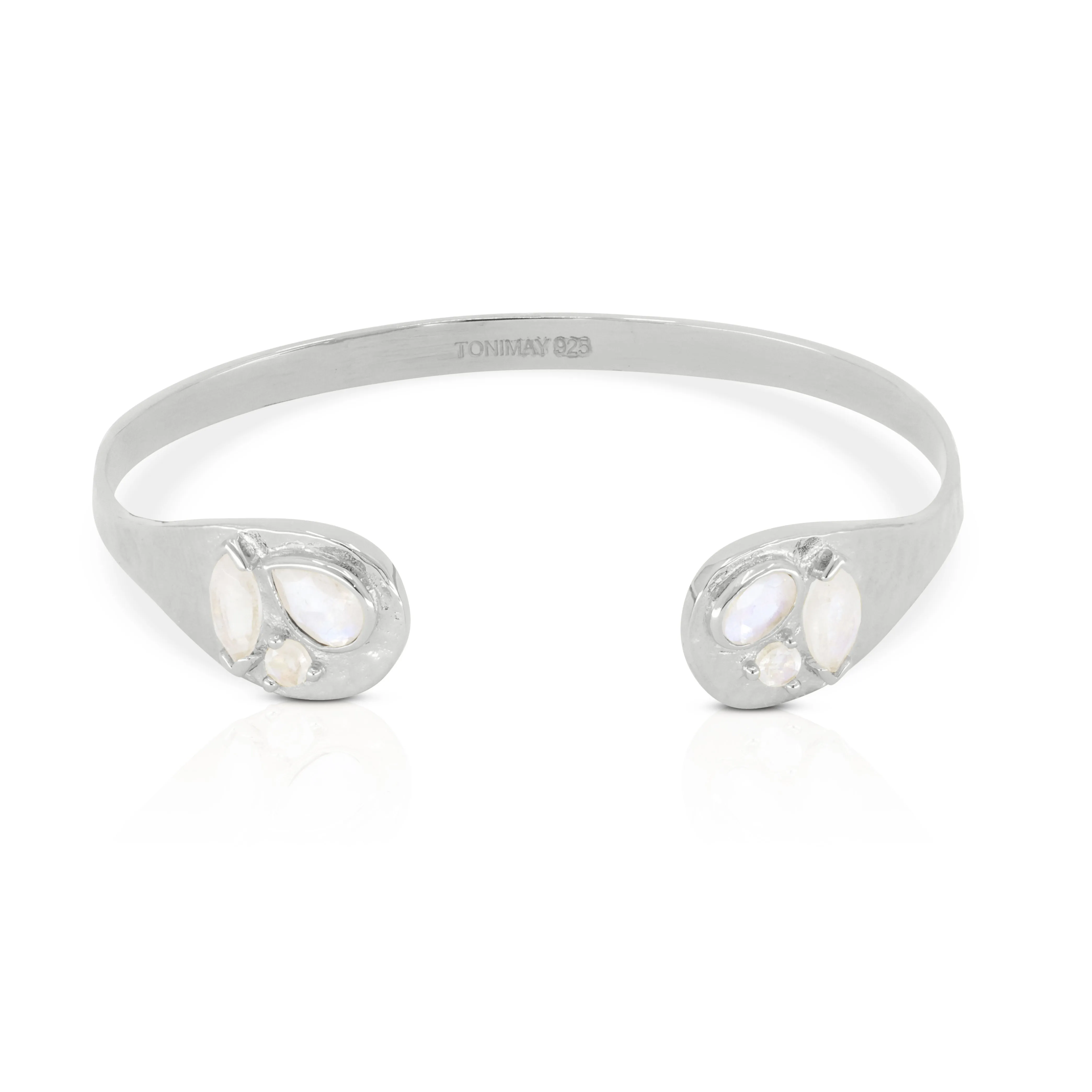 Alessia Moonstone Silver Cuff