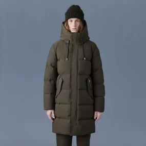 Antoine 2-in-1 Recycled Down Parka With Removable Bib Army