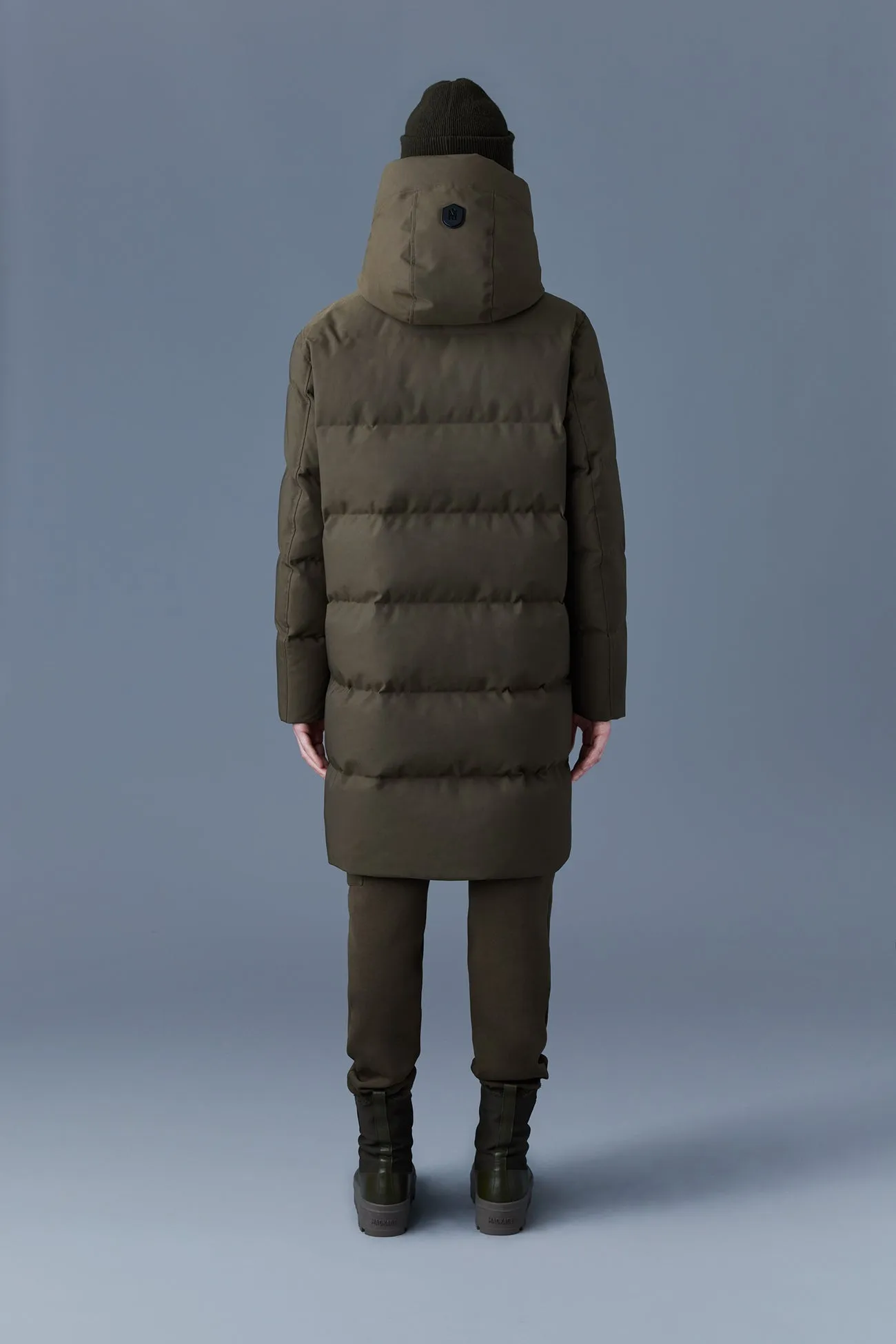 Antoine 2-in-1 Recycled Down Parka With Removable Bib Army