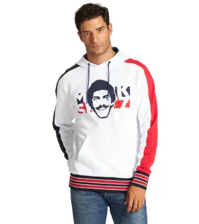 Arena Unisex Mark Spitz Hoodie White-Navy-Red