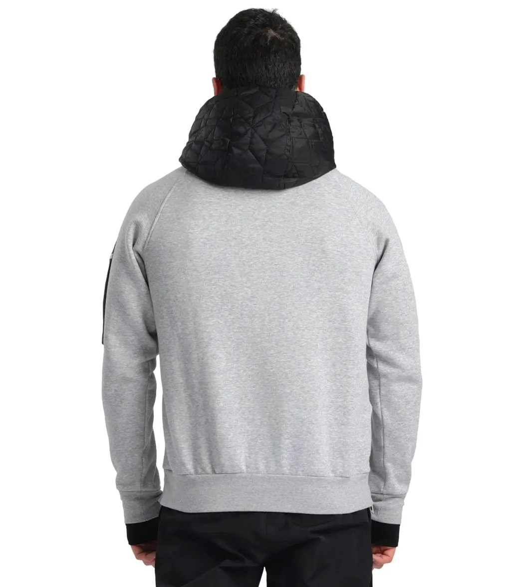 Arena Unisex Tech Pullover Hoodie Medium Grey Heather