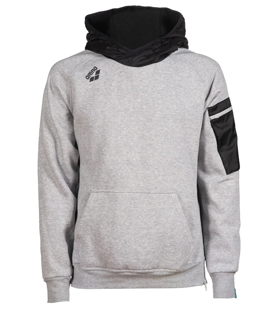 Arena Unisex Tech Pullover Hoodie Medium Grey Heather