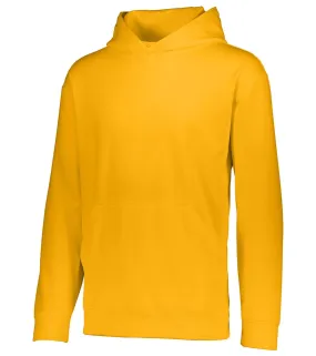 Augusta Sportswear Youth Wicking Fleece Hoodie Gold