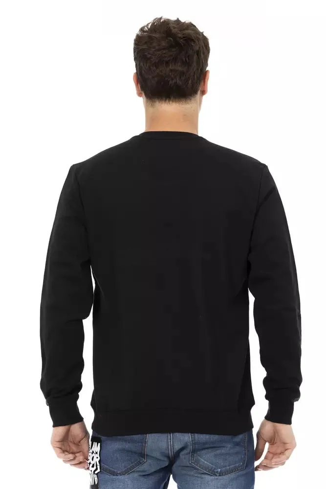 Automobili Lamborghini Black Cotton Men Men's Sweater