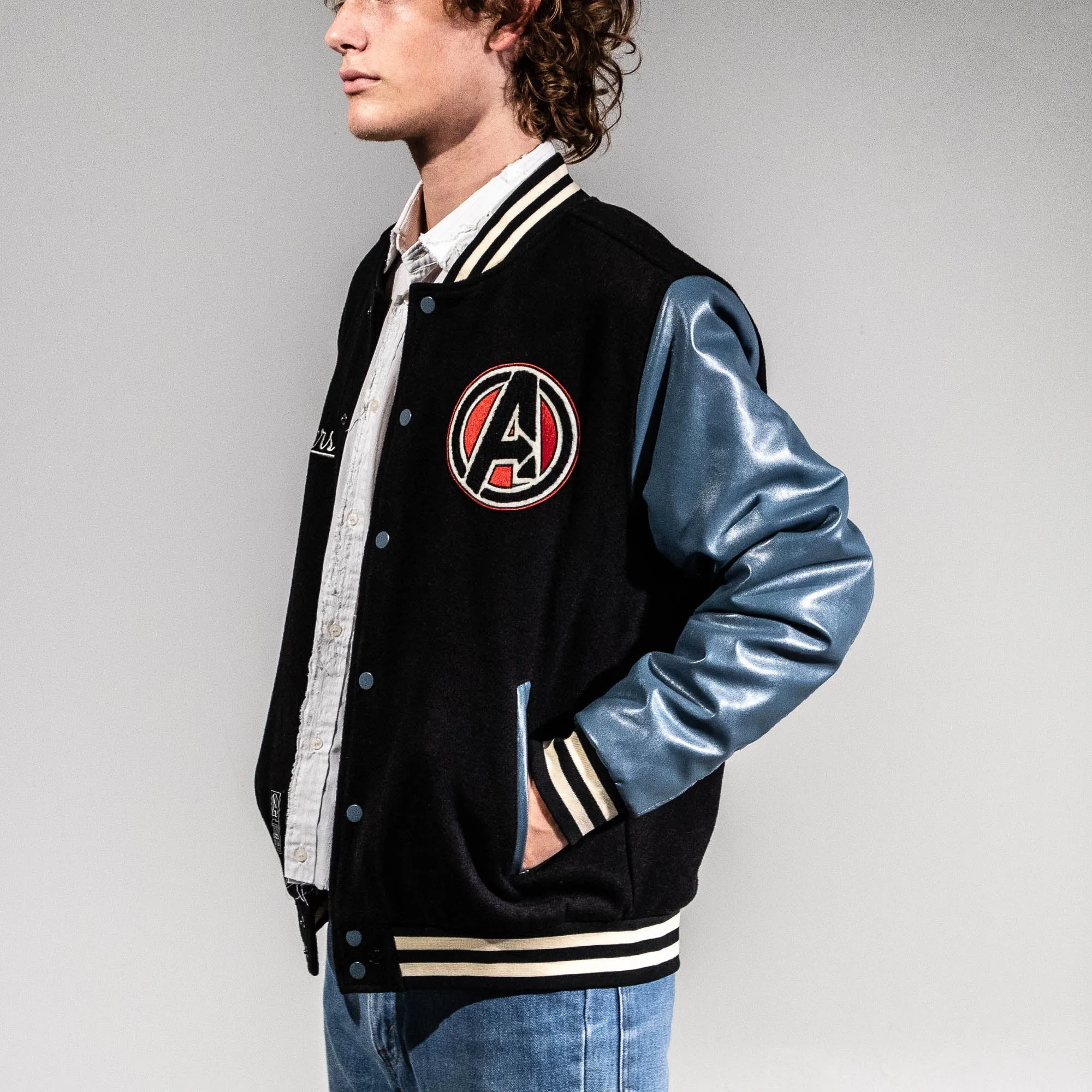 Avengers Assemble Varsity Jacket