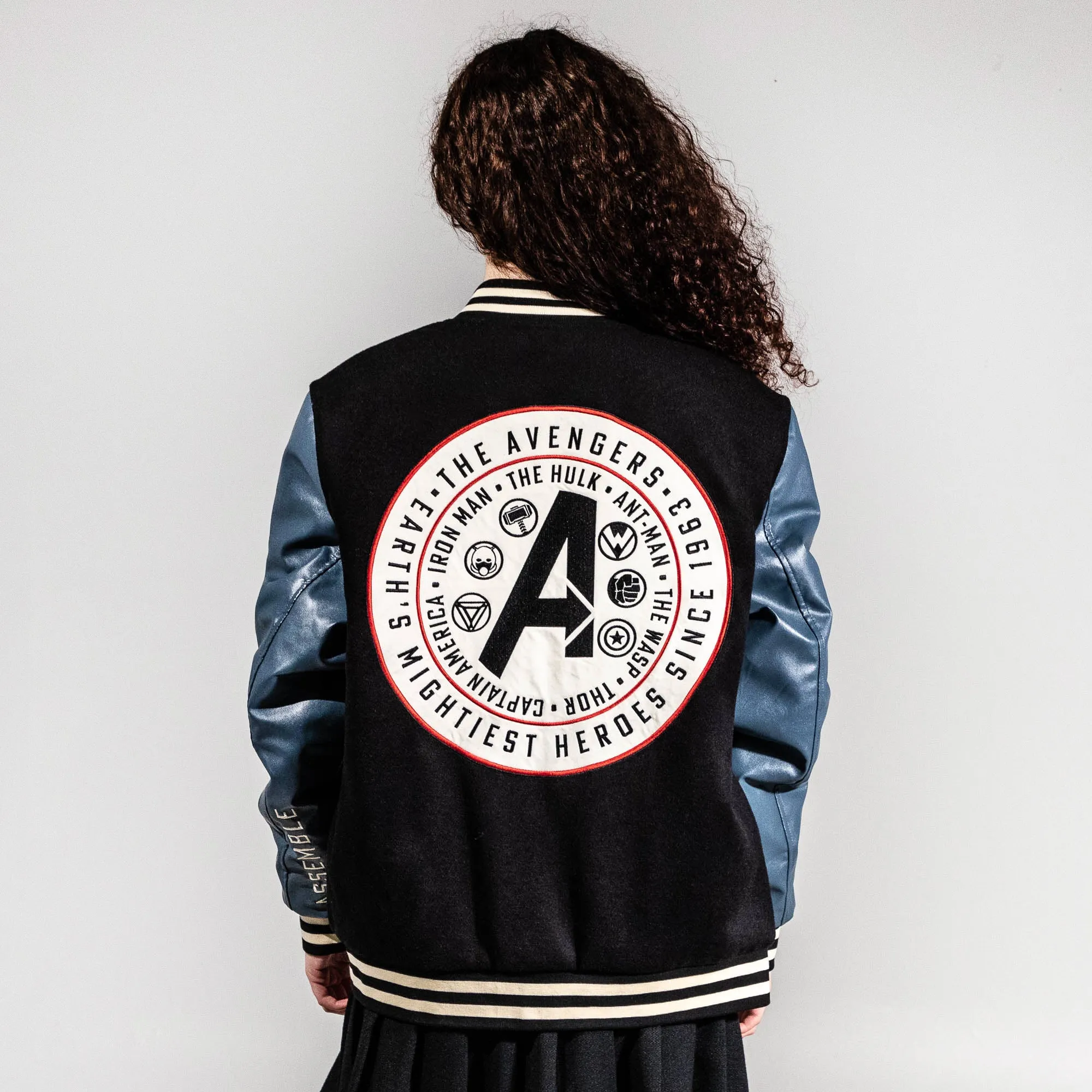 Avengers Assemble Varsity Jacket