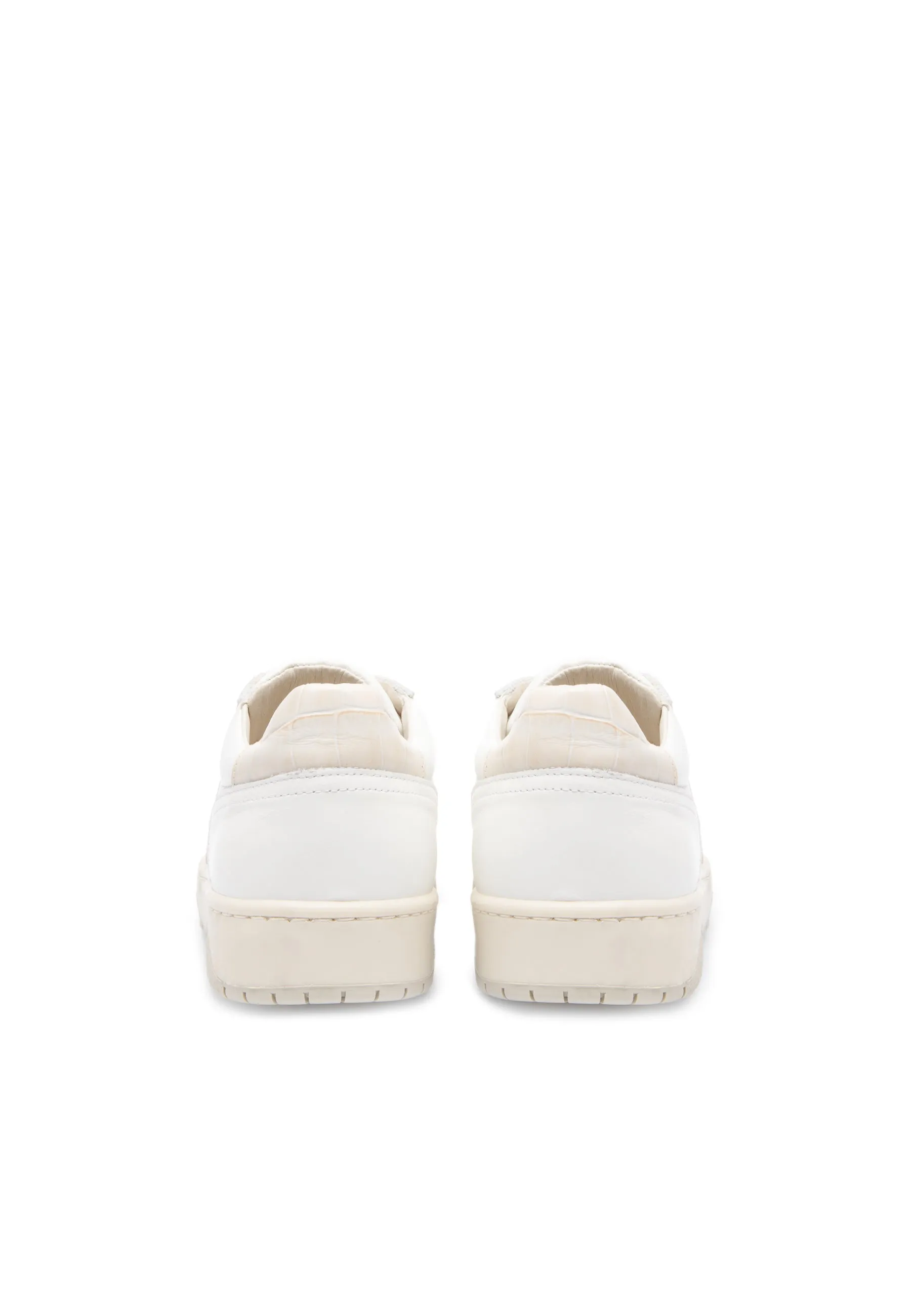 B-Ball Off White Retro Sneakers