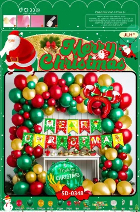 Balloon Arch Set - Jolly Santa’s F07M2-13 SD-0348