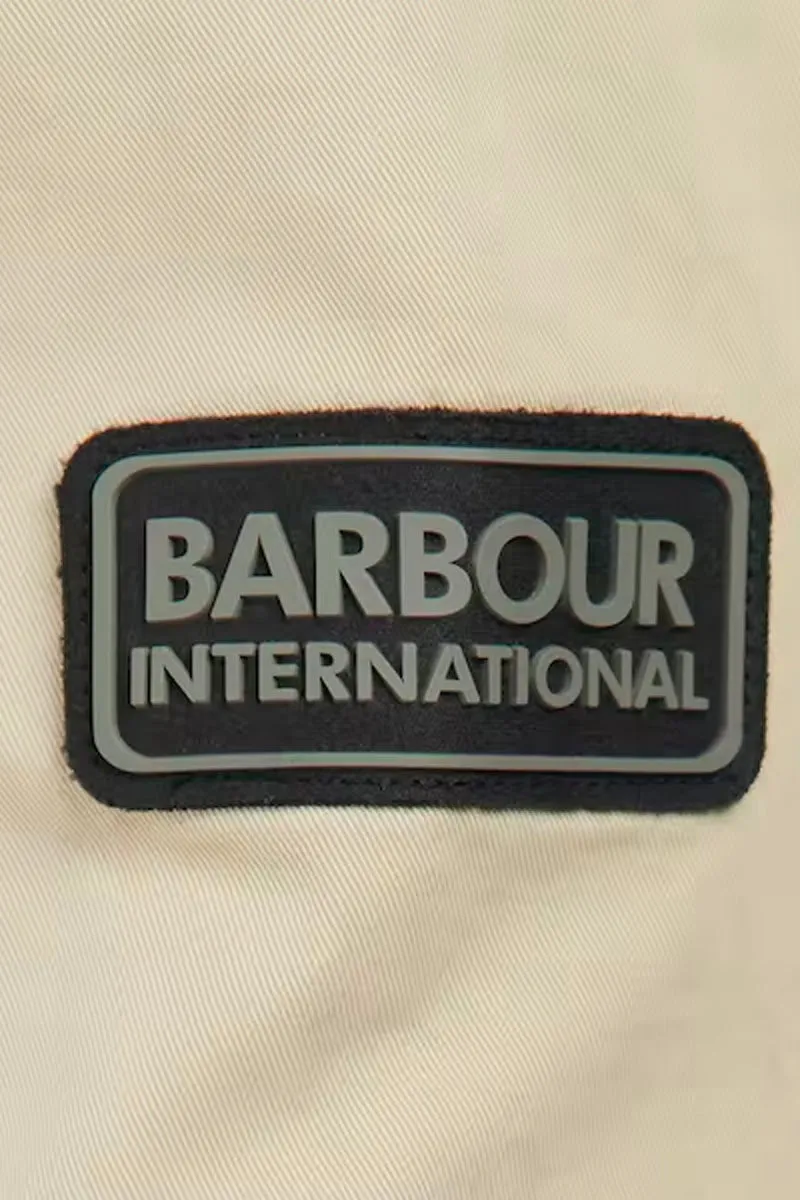 Barbour International Adey Overshirt Oyster