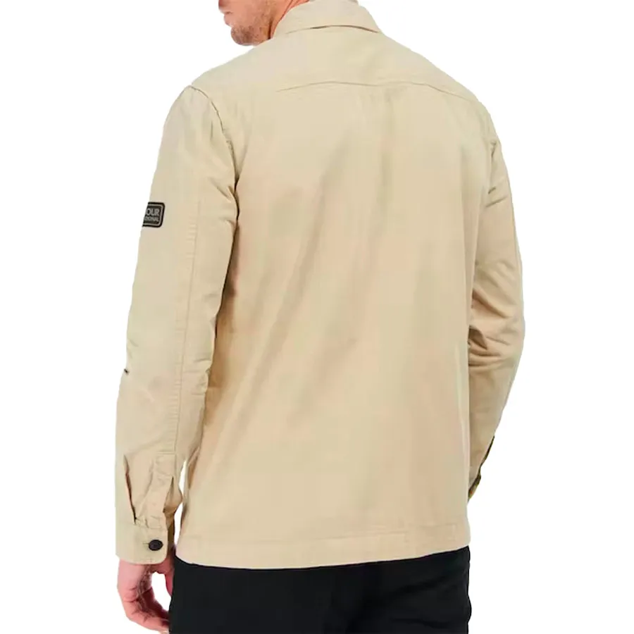 Barbour International Adey Overshirt Oyster