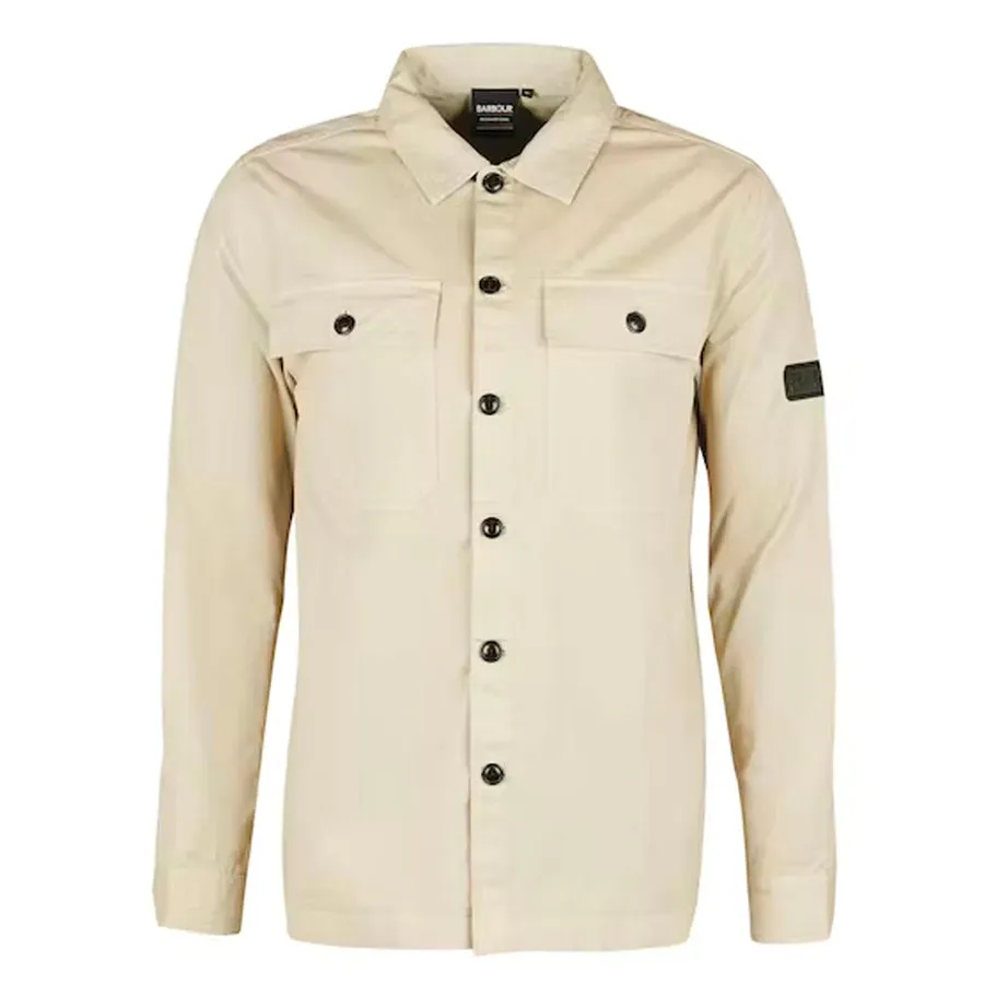 Barbour International Adey Overshirt Oyster