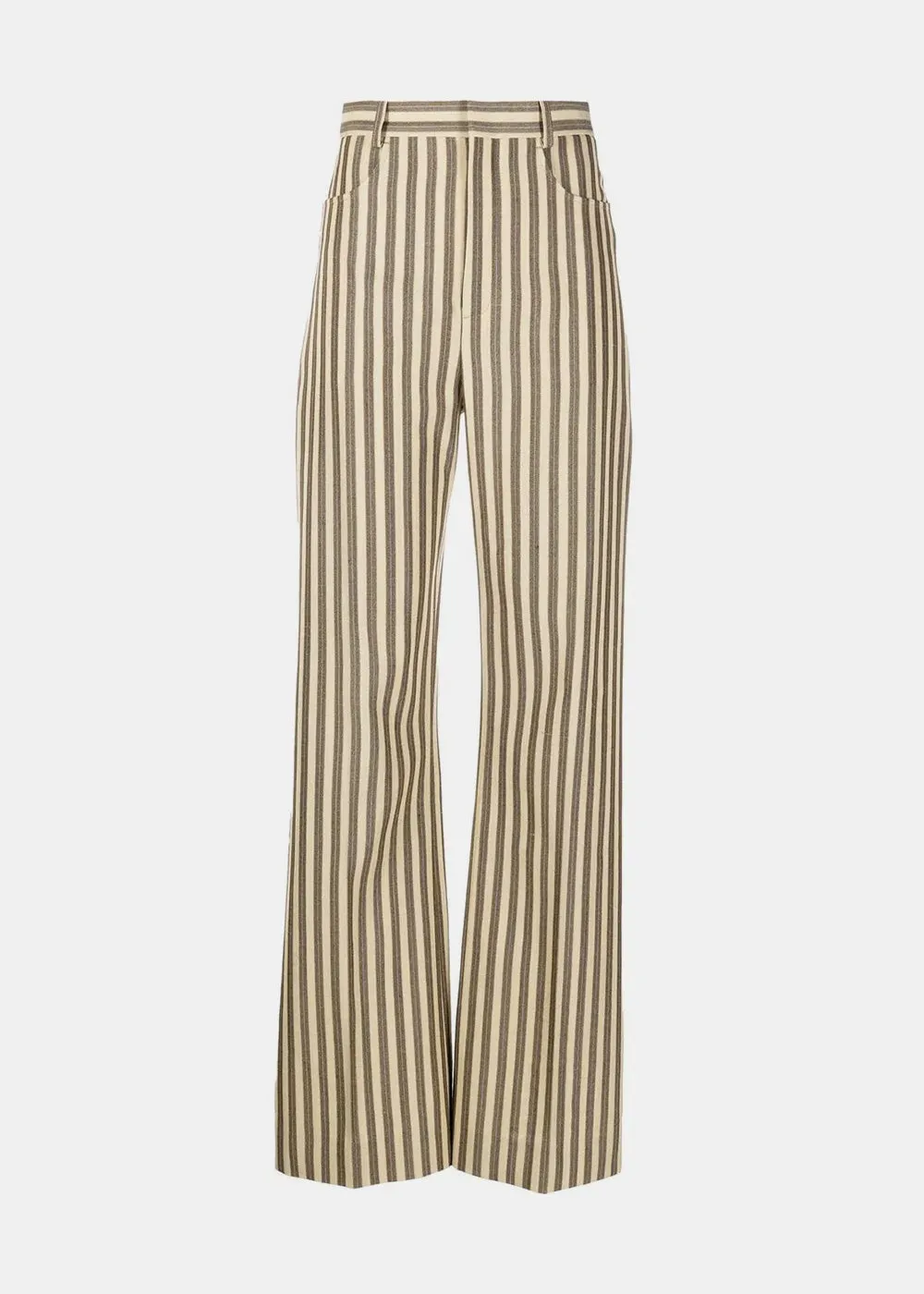 Beige & Brown 'Le Pantalon Sauge' Pants