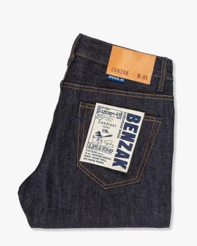 Benzak Denim Developers B-01 Slim Mens Jeans - Special #2 15oz Vintage Indigo Selvedge