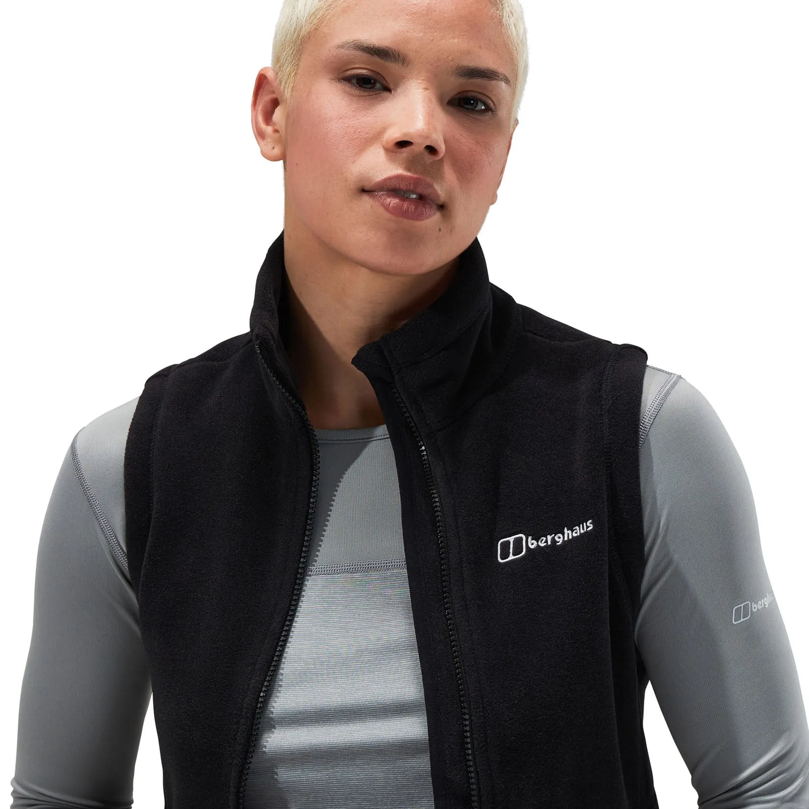 Berghaus Womens Prism Polartec InterActive Fleece Vest - Black