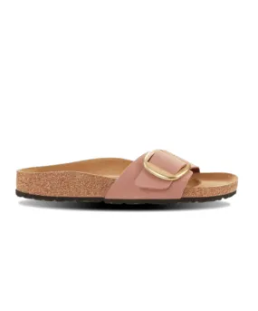 Birkenstock Madrid Big Buckle Nubuck Leather Old Rose Sandals