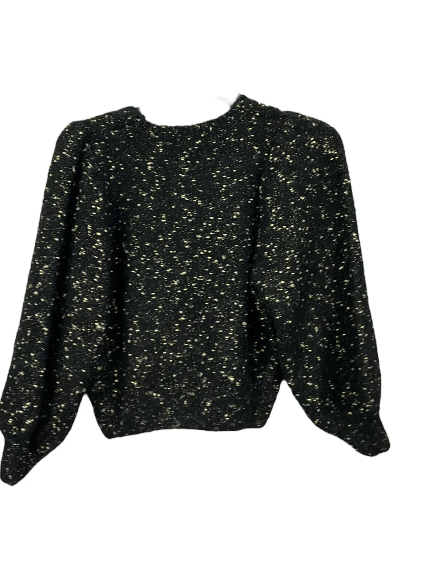 Black & Gold Sweater Zara, Size S