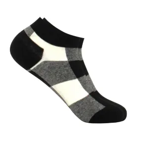 Black and White Patterned Socks (Adult Medium - Women's Shoe Sizes 5-10)