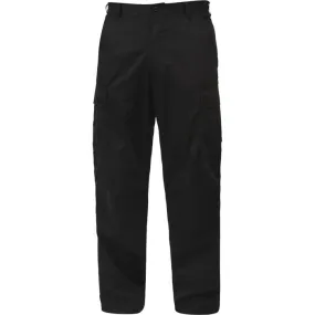 Black - Military BDU Pants (Cotton Rip-Stop)