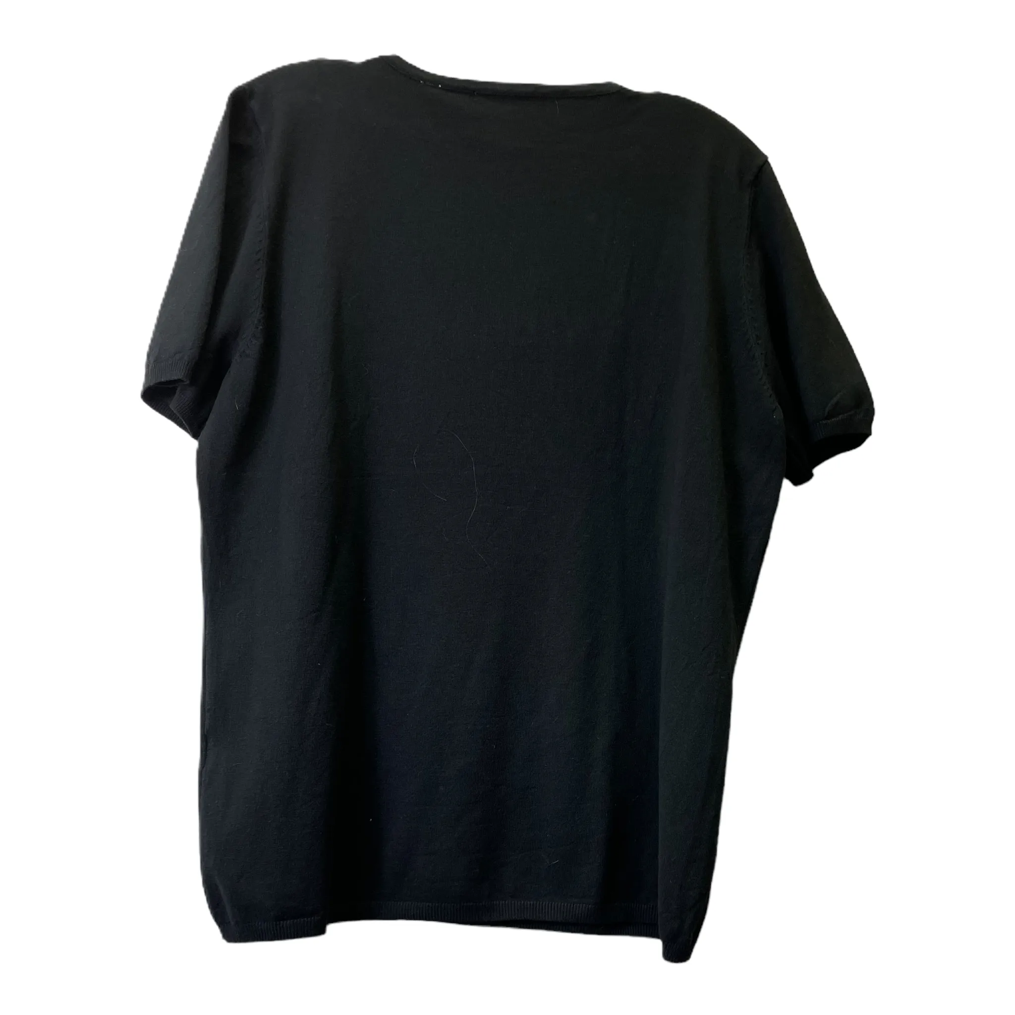 Black Sweater By Tahari By Arthur Levine, Size: Xl