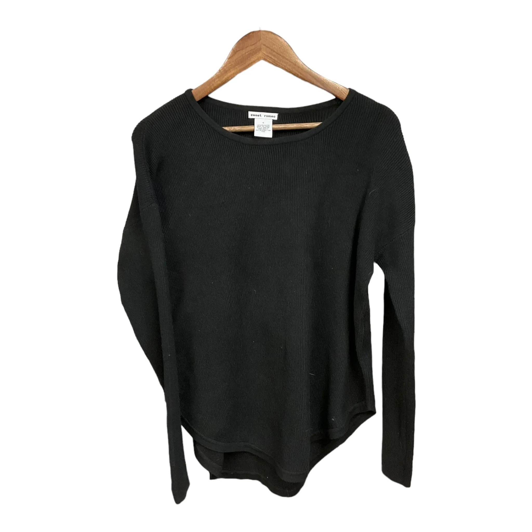 Black Sweater Sweet Romeo, Size S