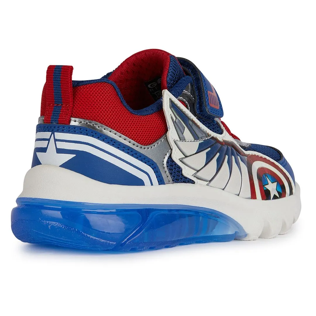 Blue Ciberdron Marvel Sneakers