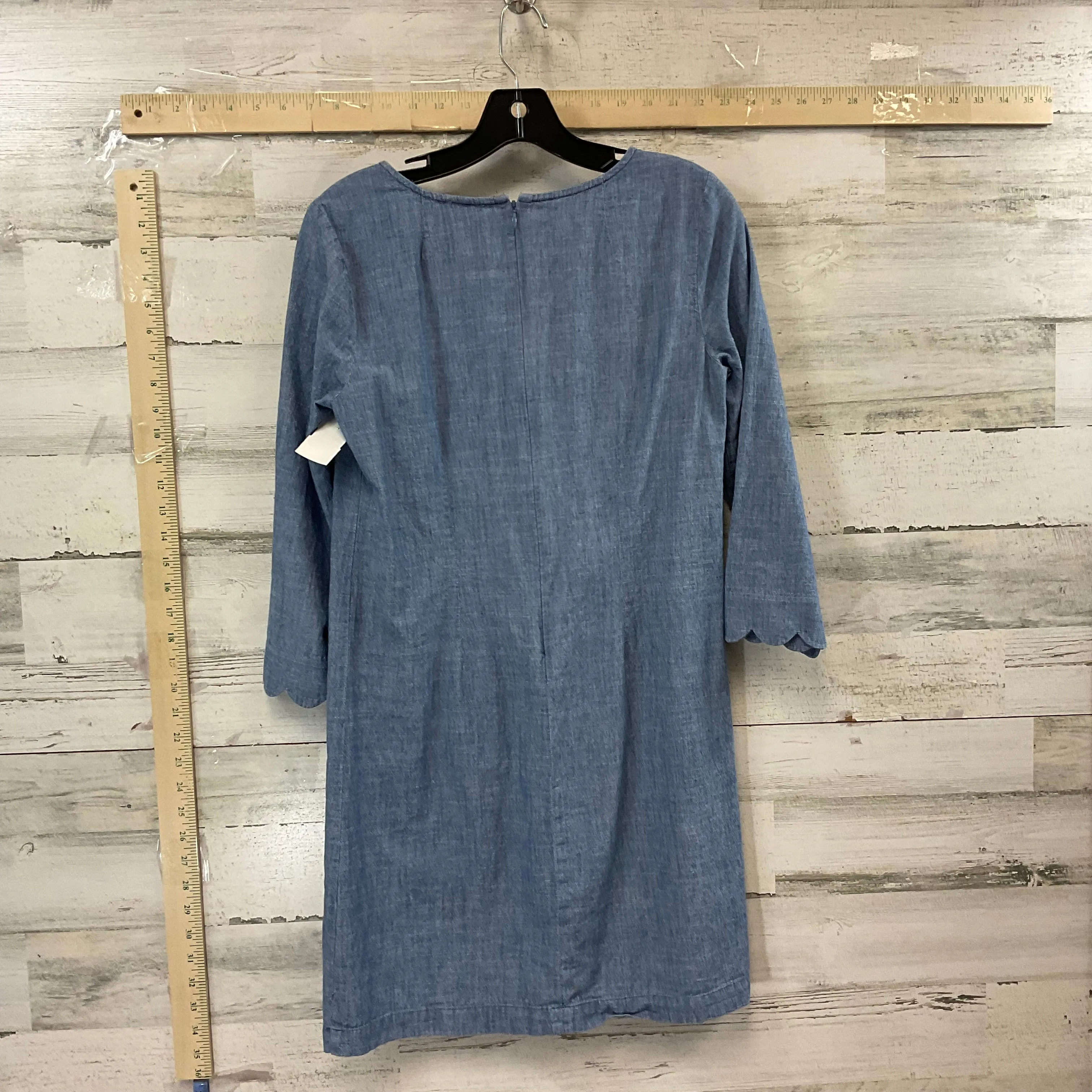 Blue Dress Casual Short J. Crew, Size S