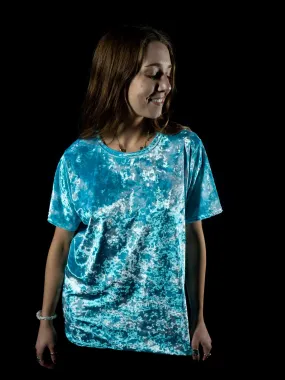 Blue Tie Dye Unisex Crew