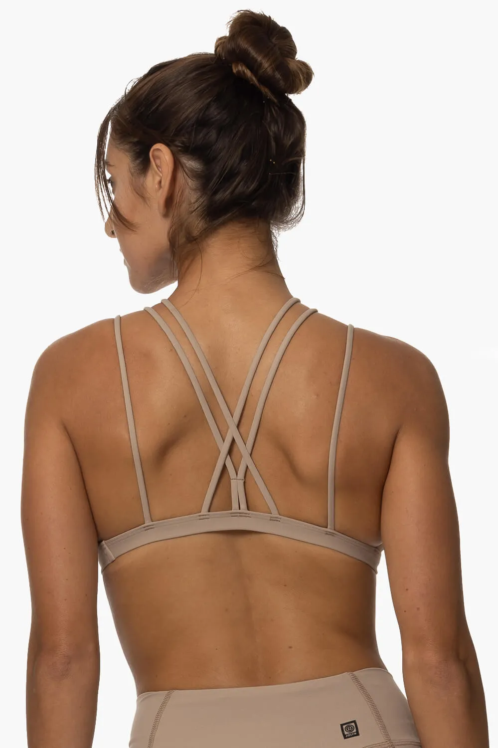 Calicoan Lace Sports Bra - Mocha