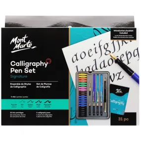 Calligraphy Pen Set Signature 31pc