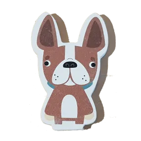 C&F Wooden Little Dog Character