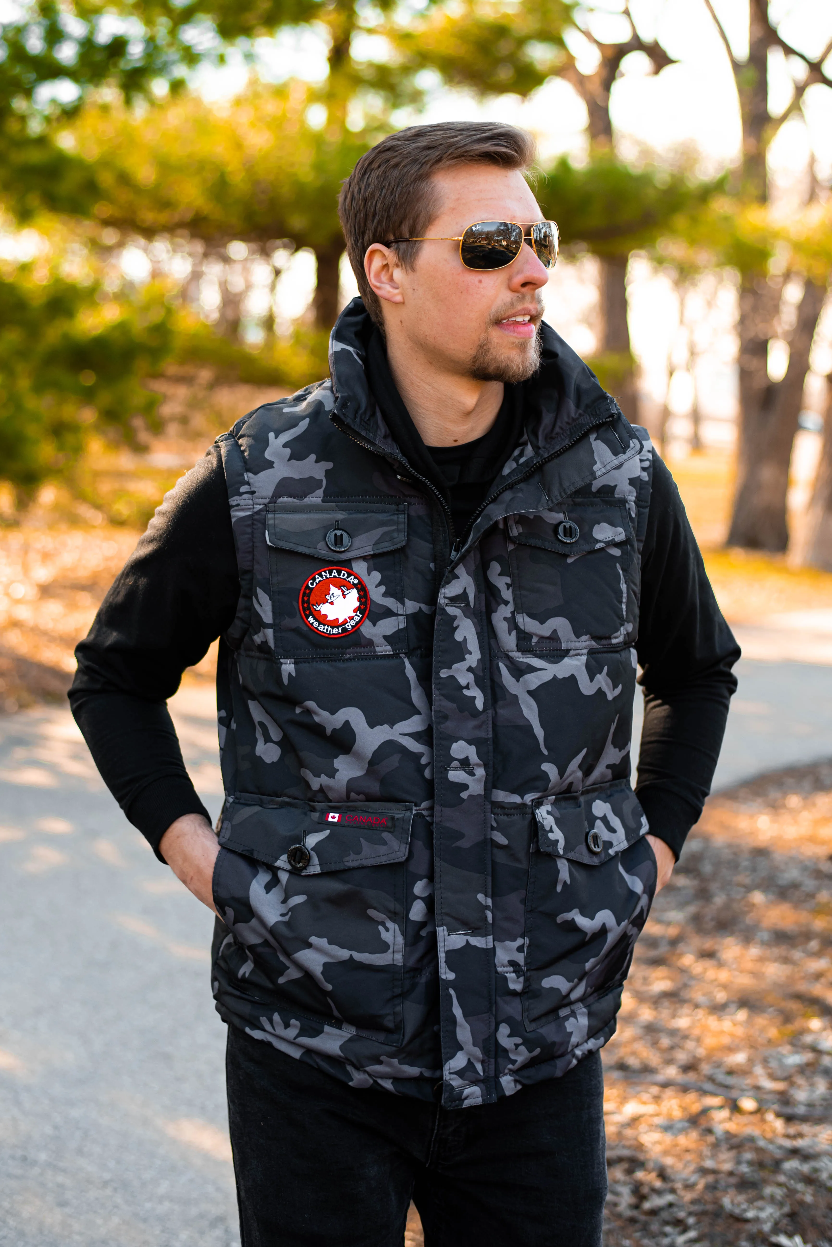 Canada Weather Gear Men's Puffer Vest