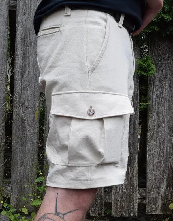 Cargo Shorts Men's Sewing Pattern, Wardrobe by Me