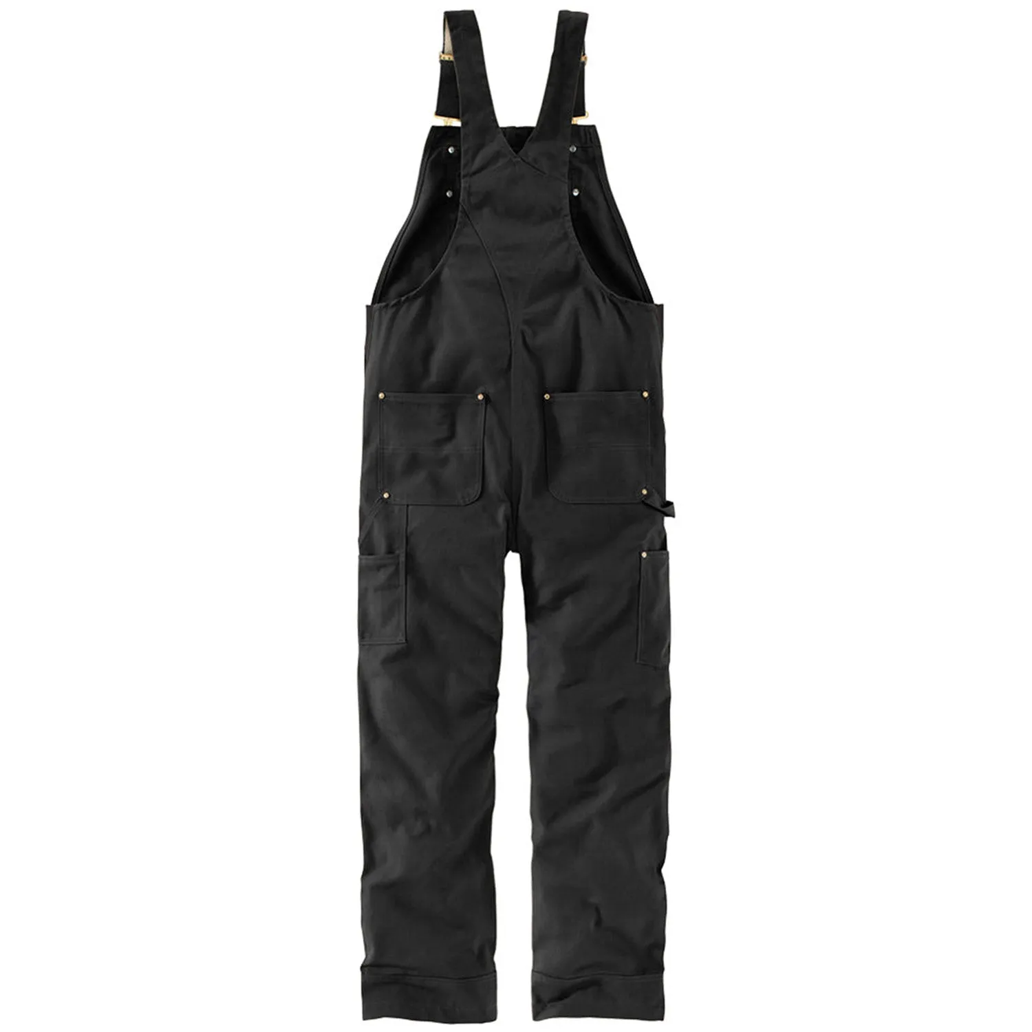 Carhartt Men's Duck Bib Overall_Black