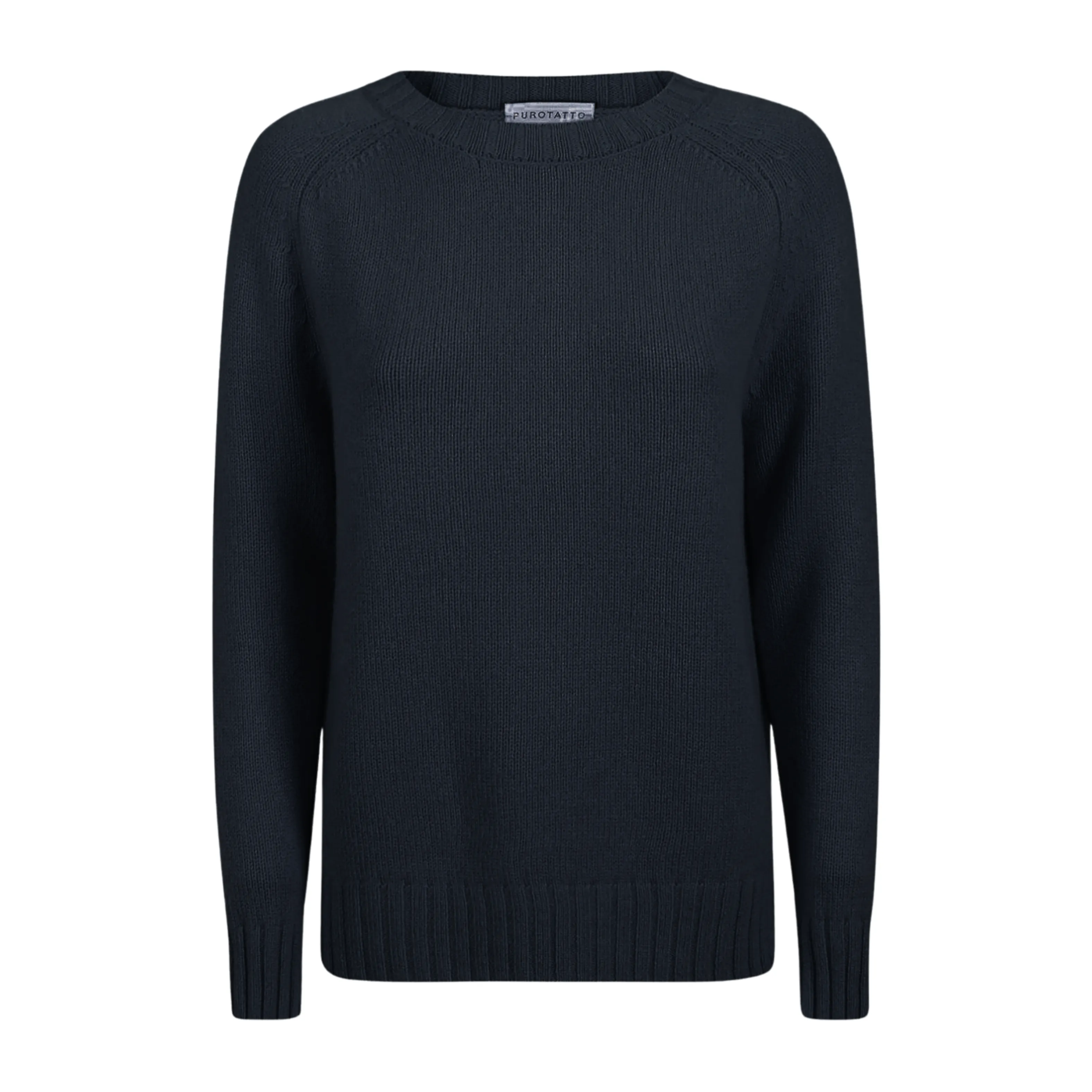 Cashmere Crewneck Sweater - Navy