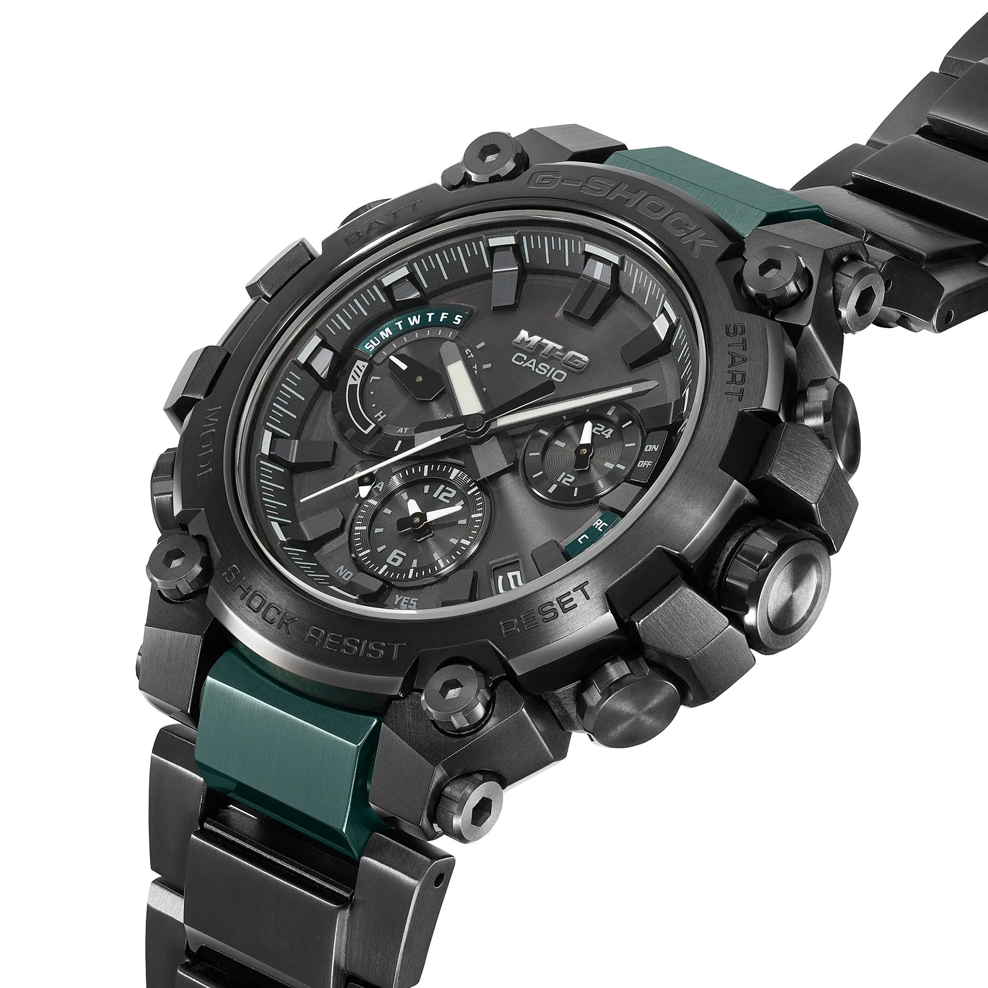 Casio G-Shock MT-G Black Green MTGB3000BD-1A2