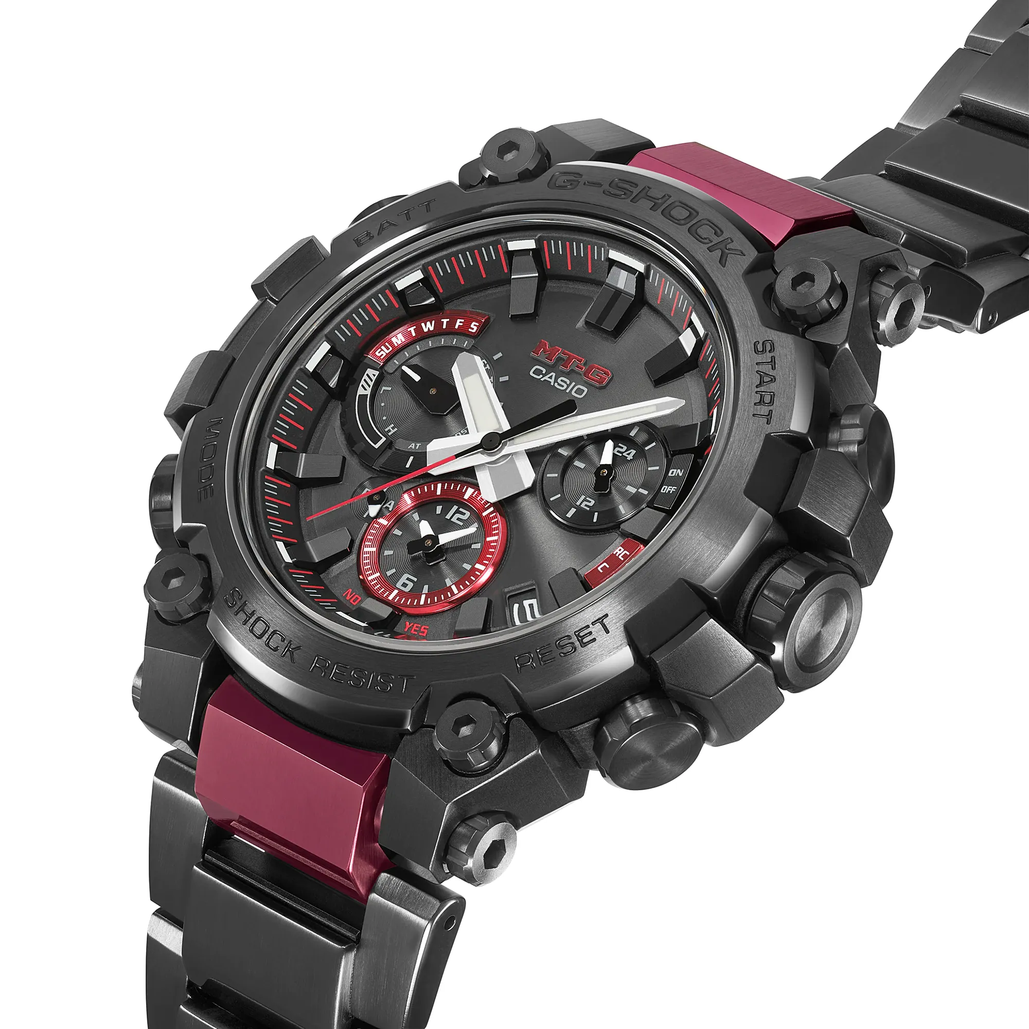 Casio G-Shock MT-G Black Red MTGB3000BD-1A