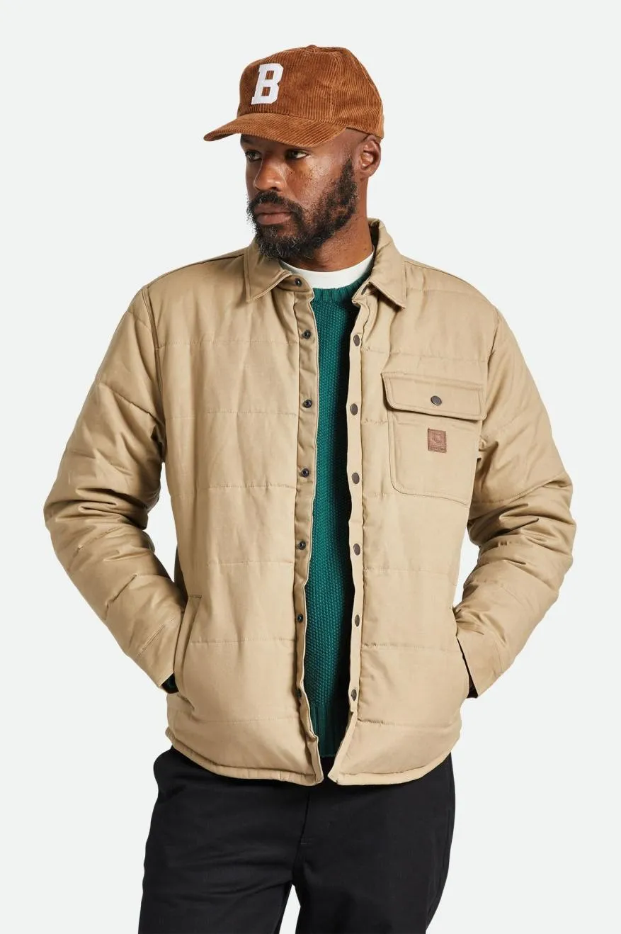 Cass Waxed Canvas Jacket - Oatmeal