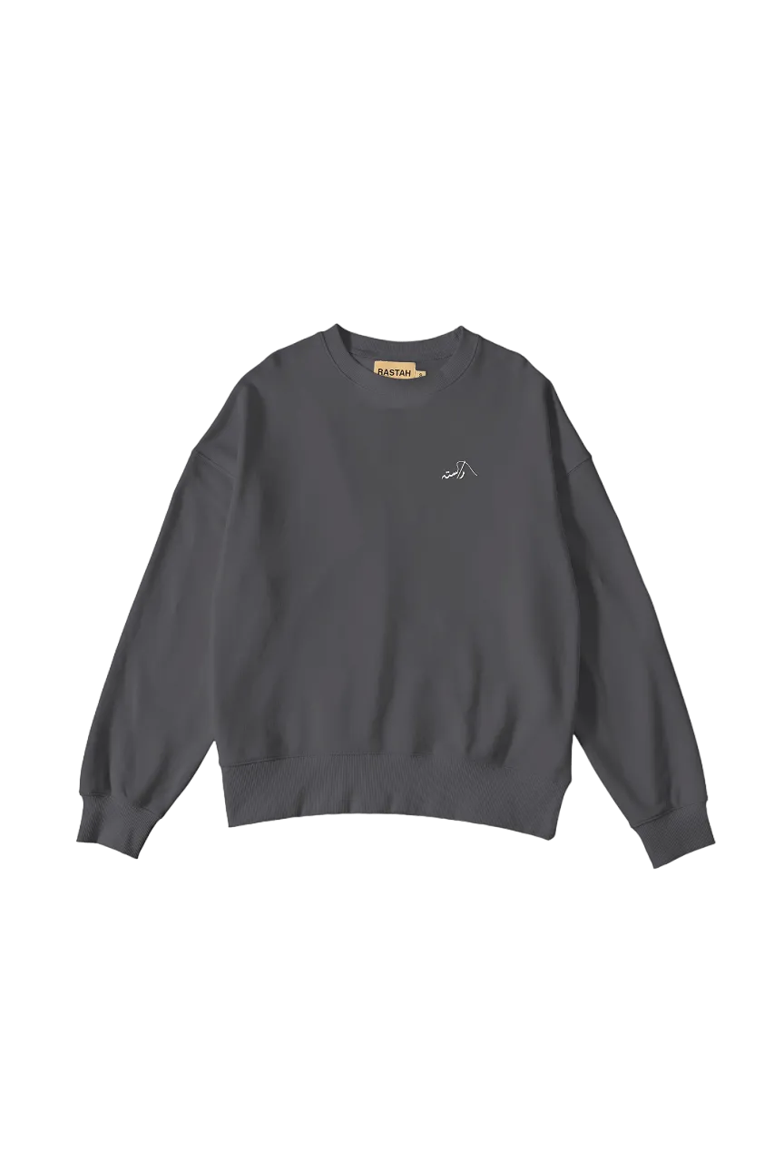 charcoal grey made in pak sweatshirt (v1)