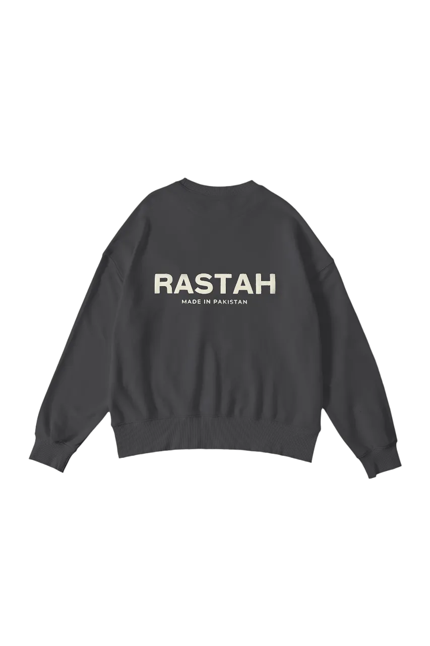 charcoal grey made in pak sweatshirt (v1)