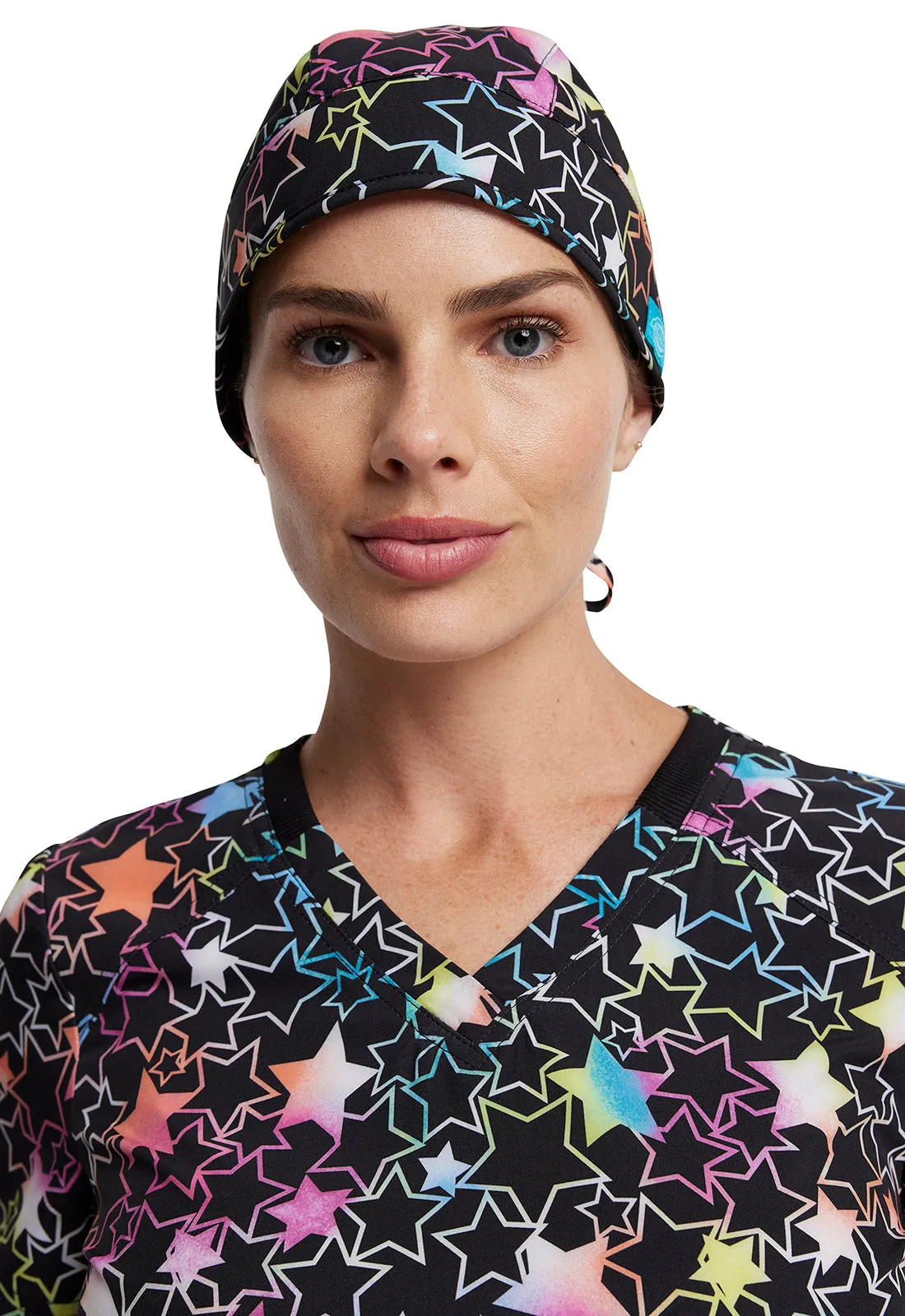 Cherokee-Dickies Unisex Print Scrub Hat