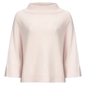 Classic Couture Petite Scottish Cashmere Sweater- Petal Pink