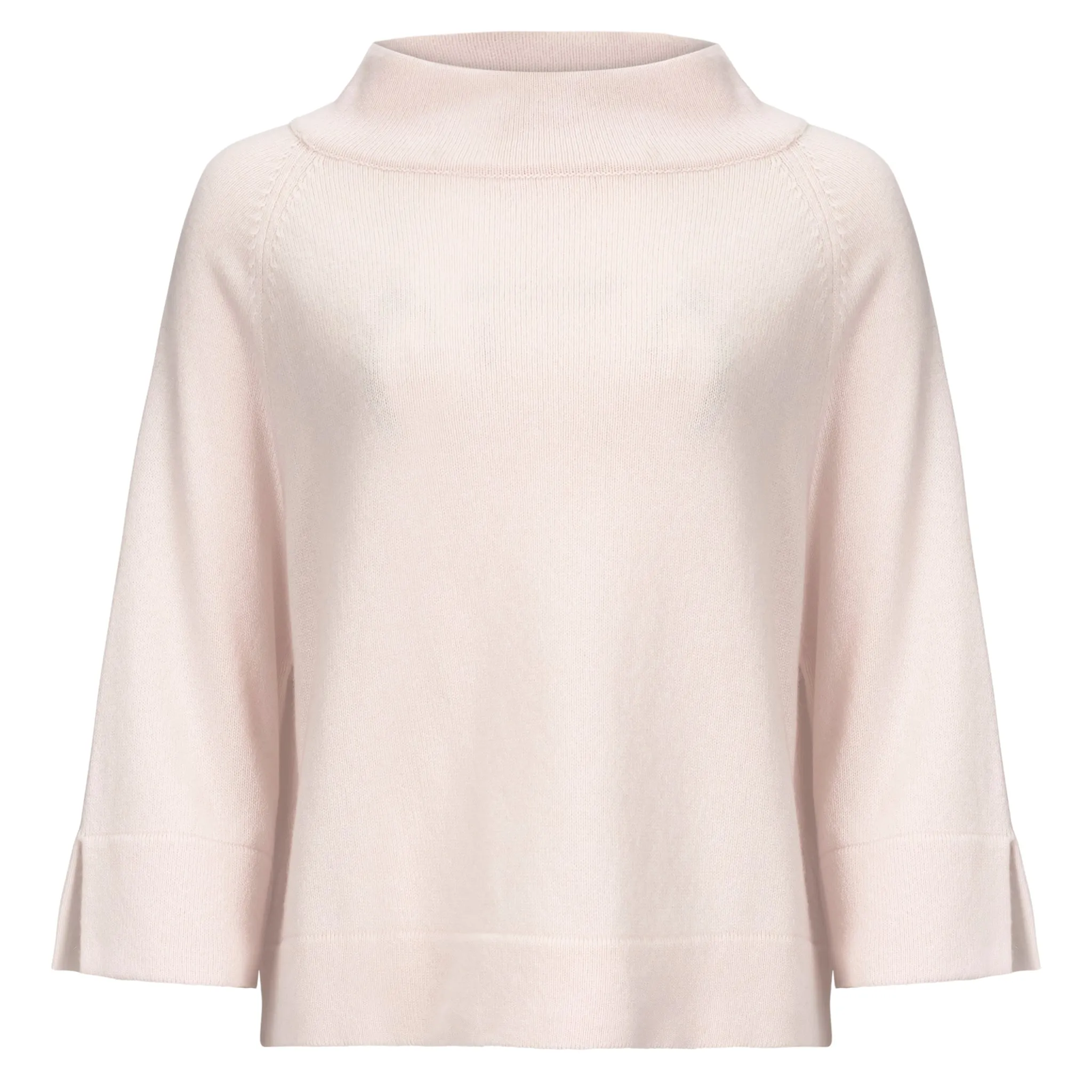 Classic Couture Petite Scottish Cashmere Sweater- Petal Pink