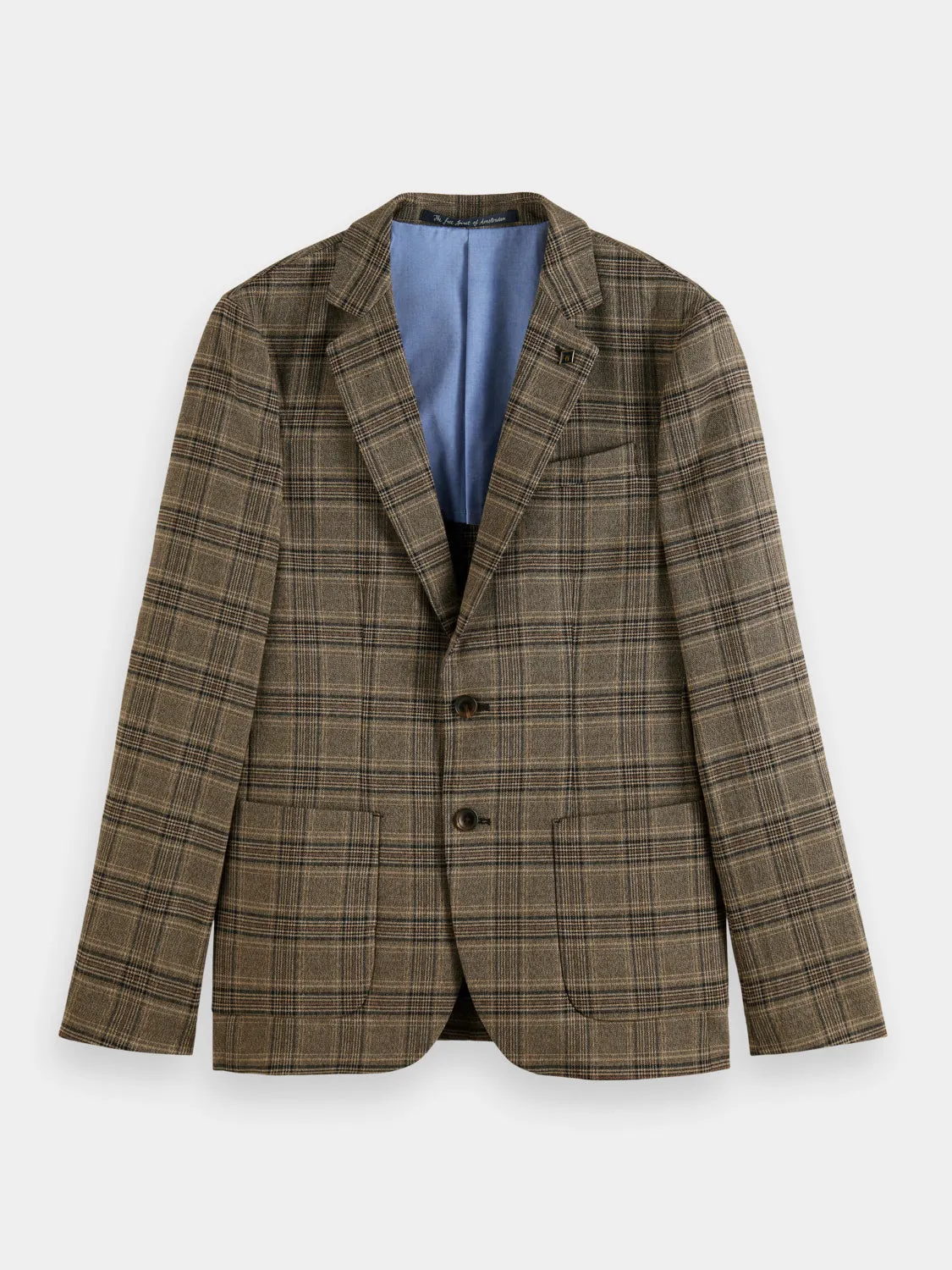 Classic single-breasted blazer